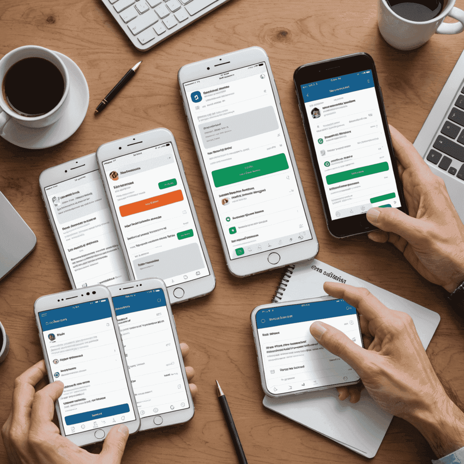 A collage showing the step-by-step process of setting up Deal Alerts, including account creation, preference selection, and notification settings