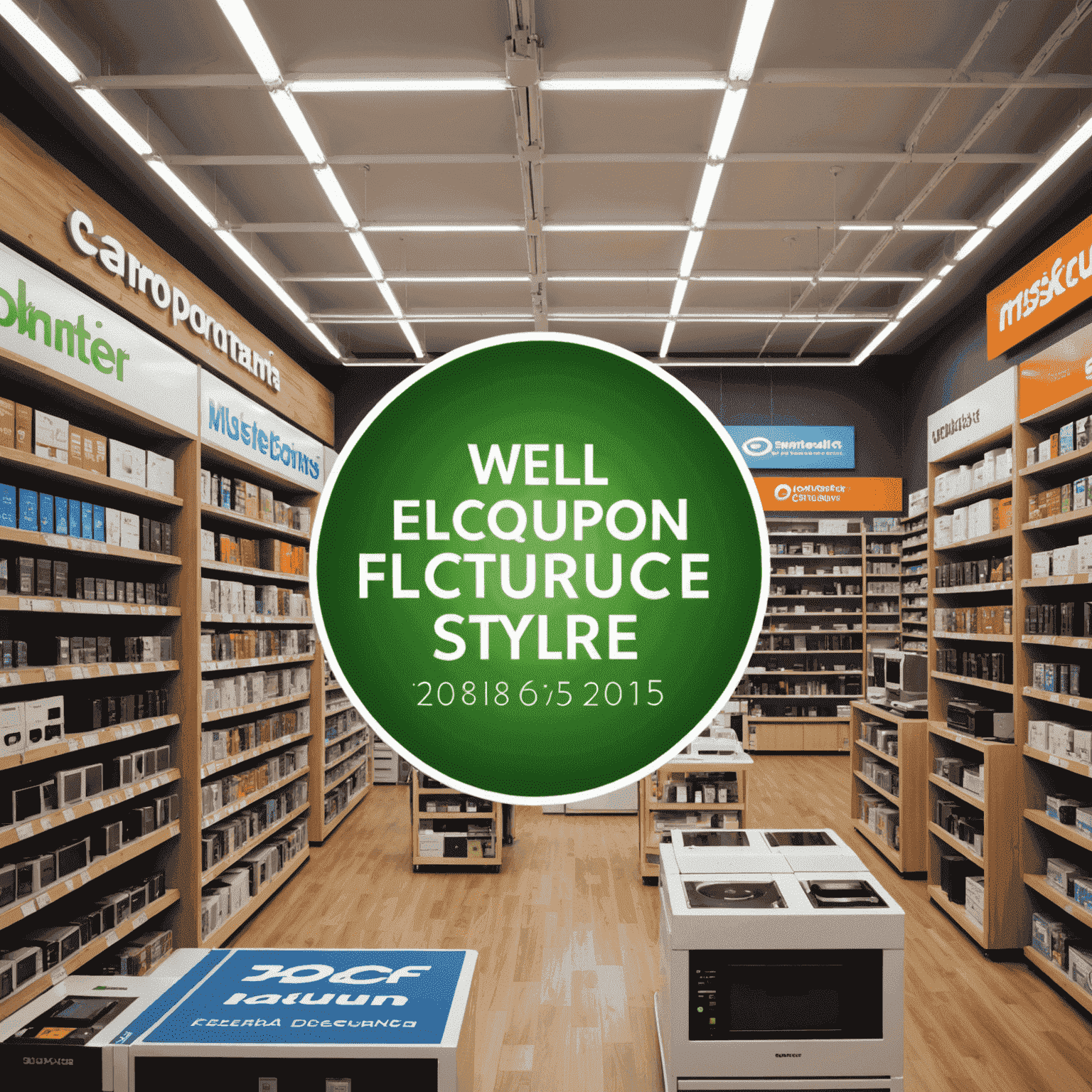 Logo of a well-known electronics store offering exclusive discounts through Coupon_Master